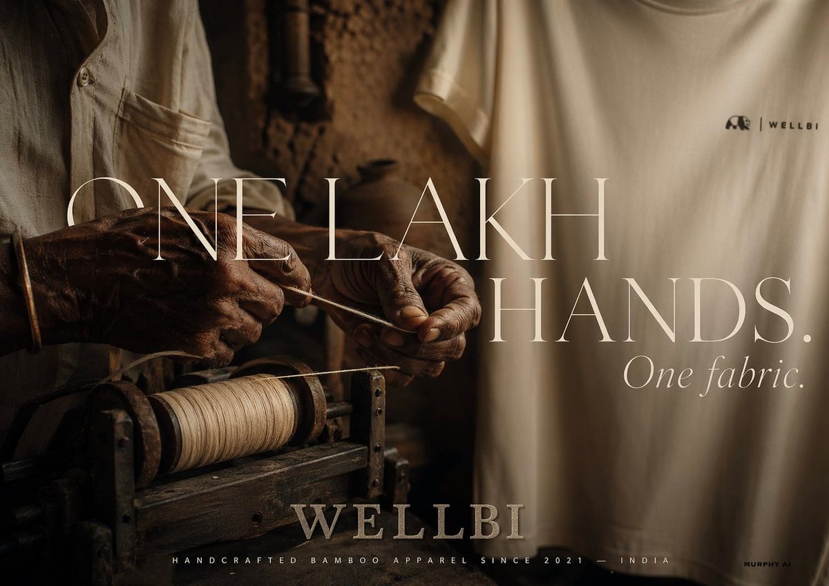 WELLBI Bamboo Apparel Editorial Poster System(4)