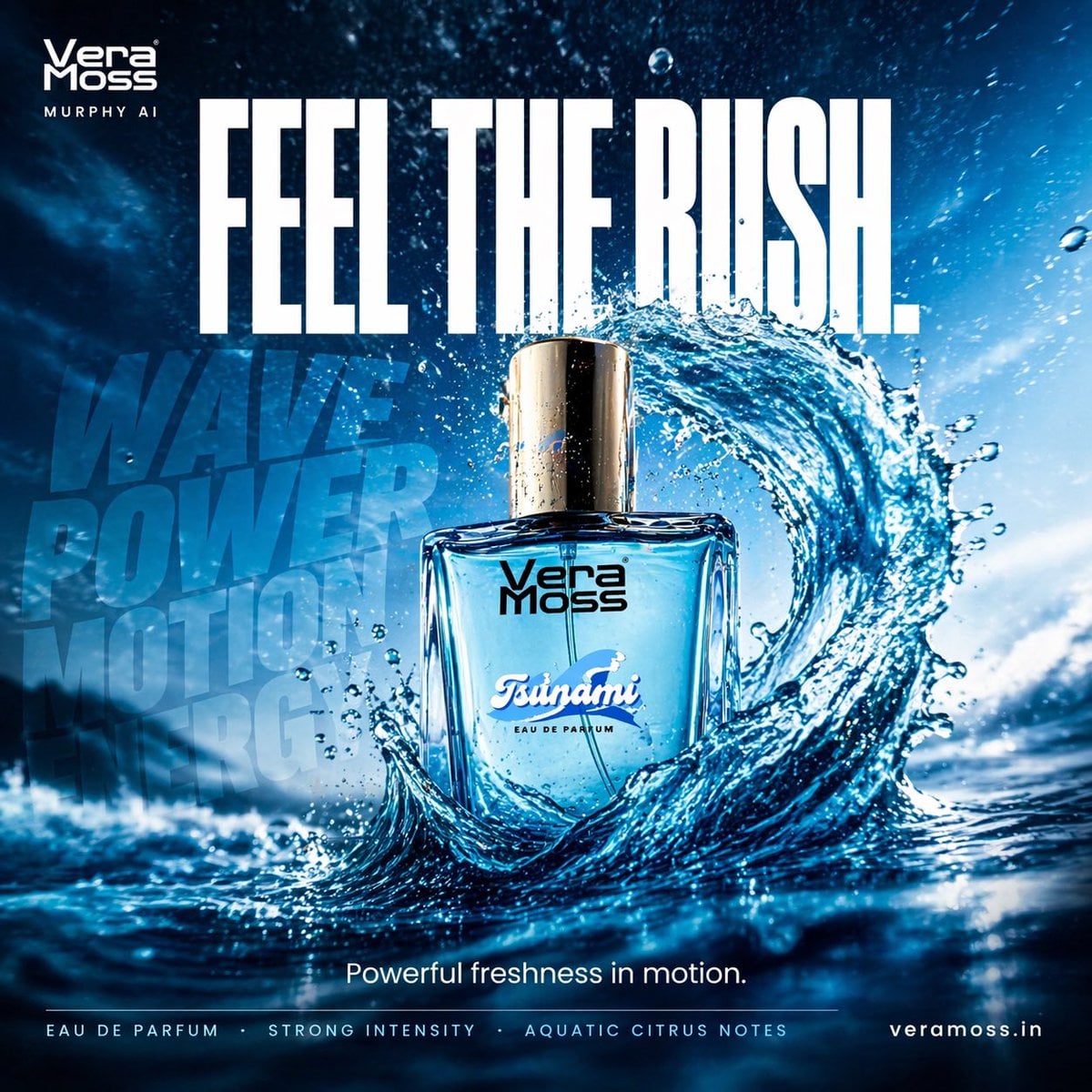 Cinematic Aquatic Perfume Billboard Poster(2)