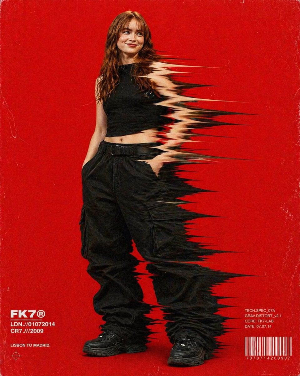 Hip-Hop Fashion Poster with Motion-Drag Clothing(3)